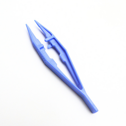 ピンセット お子様でも安心のプラスチック製